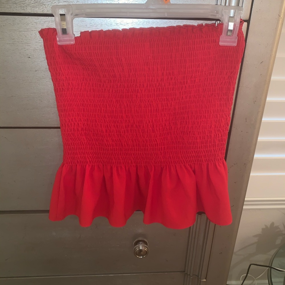 Red top or skirt